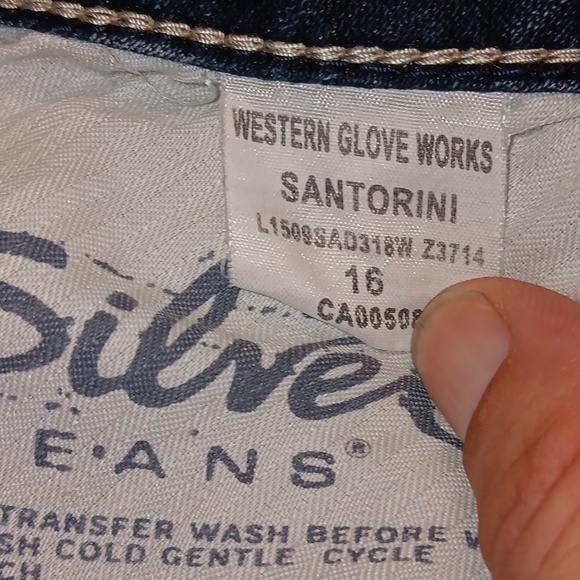 Silver Santorini Jeans. - Picture 7 of 9